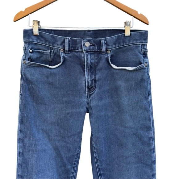 Banana Republic Men's Slim Stretch Denim Pants in Blue Size 32x32 - Picture 4 of 7